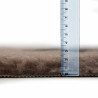 BUBA Legowisko antypoślizgowe DRY BED 28mm beż czarne łapki AB08