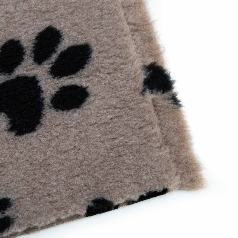 BUBA Legowisko antypoślizgowe DRY BED 28mm beż czarne łapki AB08