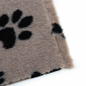 BUBA Legowisko antypoślizgowe DRY BED 28mm beż czarne łapki AB08