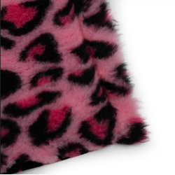 BUBA Legowisko antypoślizgowe DRY BED 28mm leopard różowy A73