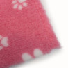 BUBA Legowisko antypoślizgowe DRY BED 28mm róż białe łapki A51
