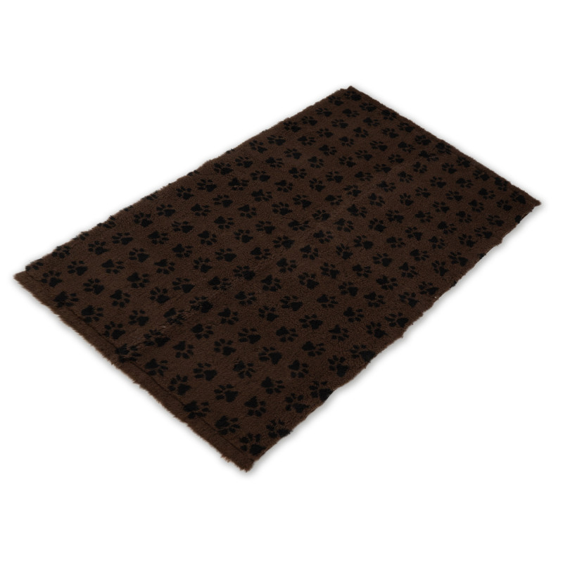 BUBA Legowisko antypoślizgowe DRY BED 28mm brąz czarne łapki A27