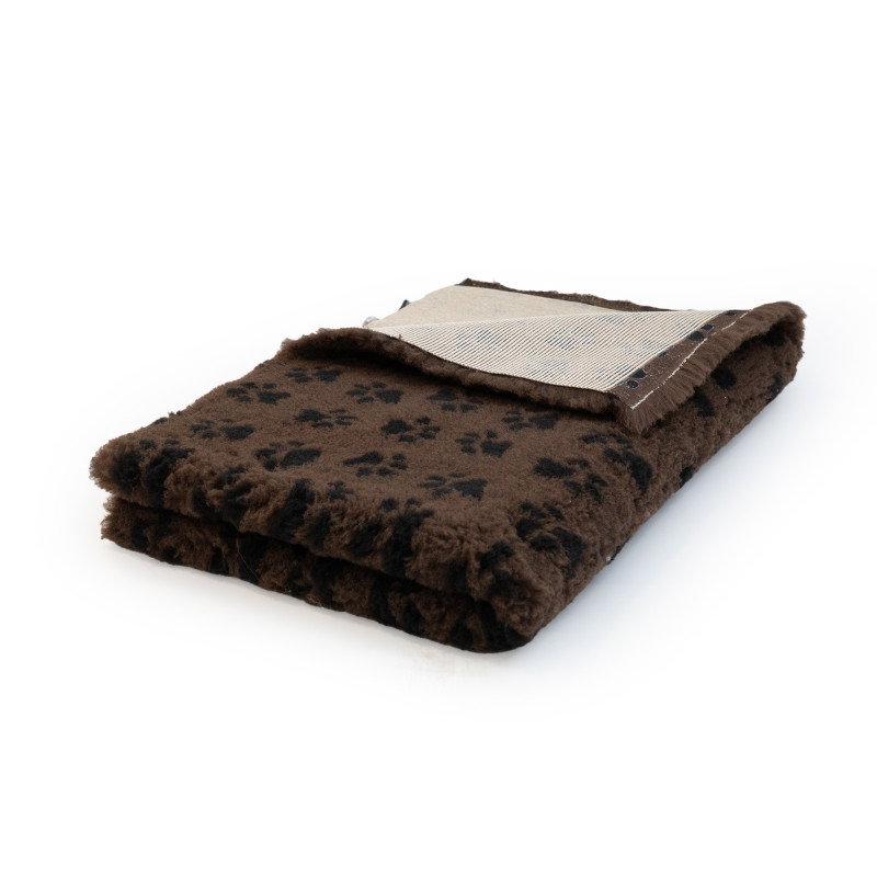 BUBA Legowisko antypoślizgowe DRY BED 28mm brąz czarne łapki A27