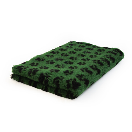 BUBA Legowisko antypoślizgowe DRY BED 28mm zieleń w czarne łapki A19