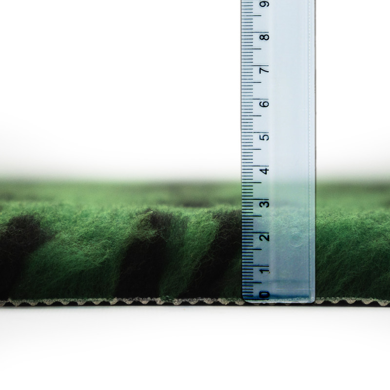 BUBA Legowisko antypoślizgowe DRY BED 28mm zieleń w czarne łapki A19