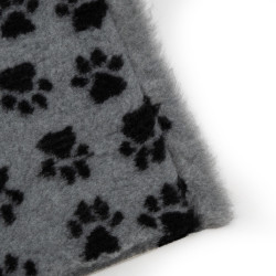 BUBA Legowisko antypoślizgowe DRY BED 28mm szary w czarne łapki A11