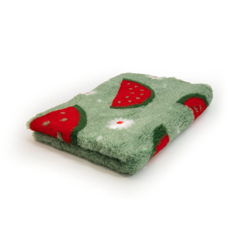 BUBA Legowisko DRY BED 28mm antypoślizgowe zielony w arbuzy A291