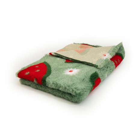 BUBA Legowisko DRY BED 28mm antypoślizgowe zielony w arbuzy A291