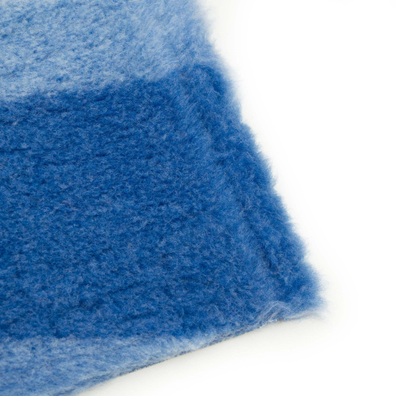 BUBA Legowisko DRY BED 28mm antypoślizgowe fale biało-turkusowo-pomarańczowe A293