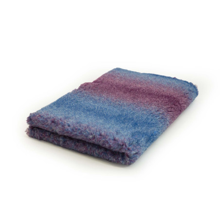 BUBA Legowisko DRY BED 28mm antypoślizgowe cienie niebiesko-bordowe A296
