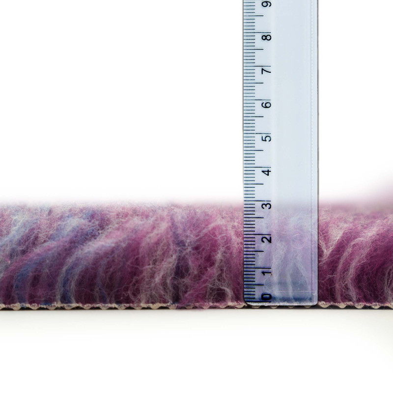 BUBA Legowisko antypoślizgowe DRY BED 28mm cienie niebiesko-bordowe A296