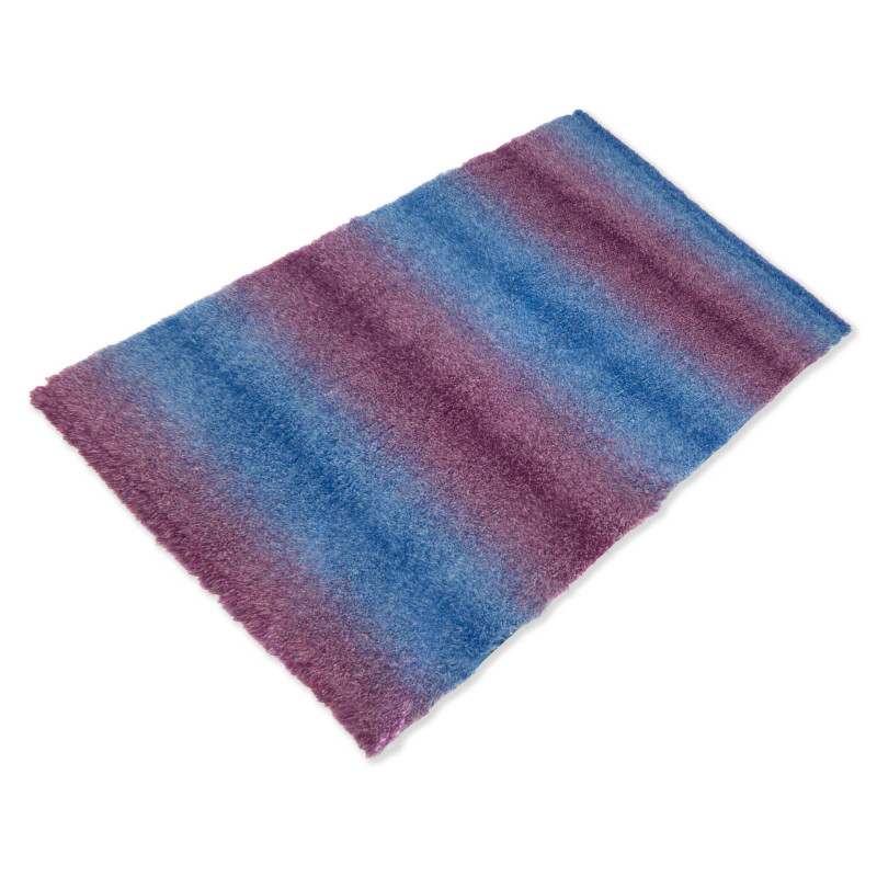 BUBA Legowisko antypoślizgowe DRY BED 28mm cienie niebiesko-bordowe A296