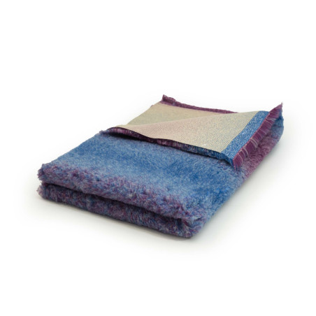 BUBA Legowisko antypoślizgowe DRY BED 28mm cienie niebiesko-bordowe A296