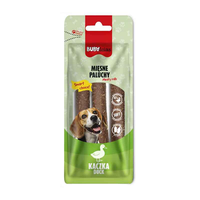 BUBAlicious miękkie paluchy 3szt / 90g KACZKA 8689