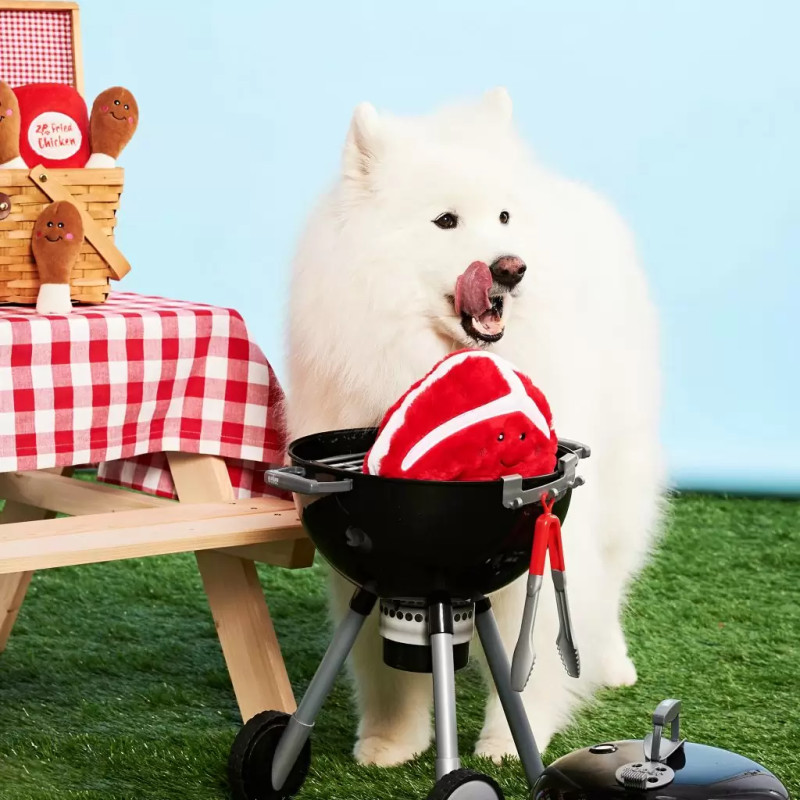 ZippyPaws NomNomz Stek Zabawka dla Psa ZP1203