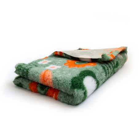 BUBA Legowisko antypoślizgowe DRY BED 28mm wiosenne kwiaty pomarańczowe A302