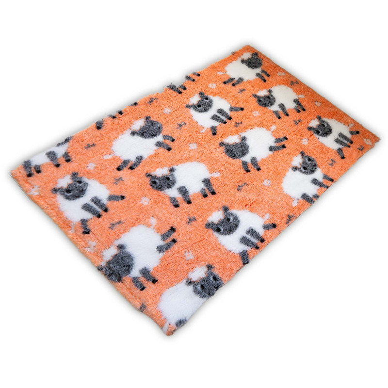 BUBA Legowisko antypoślizgowe DRY BED 28mm owce brzoskwiniowe A298