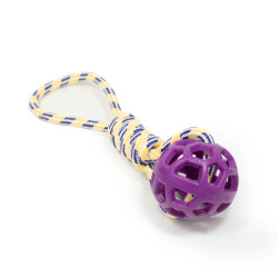 BUBA Ażurowa piłka TPR na sznurku 31cm 5528