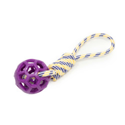 BUBA Ażurowa piłka TPR na sznurku 31cm 5528