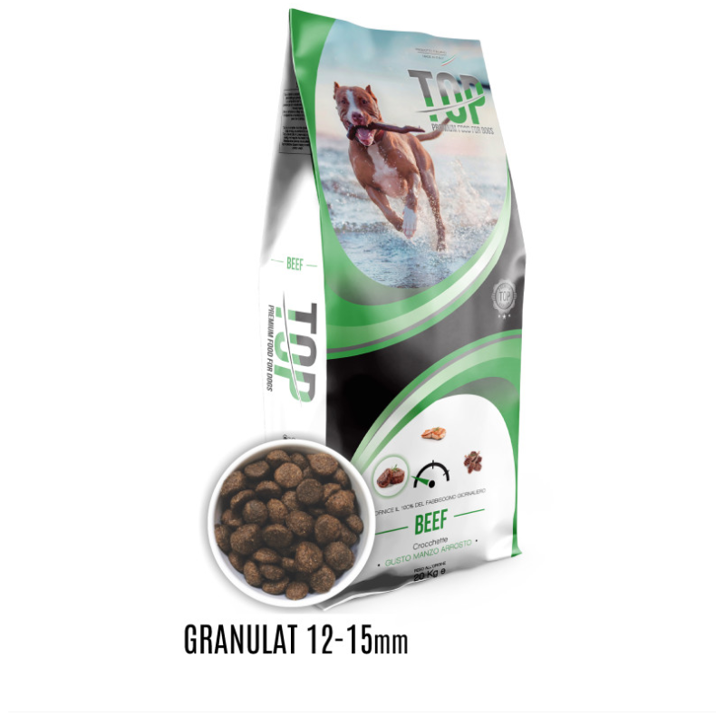 TOP Premium Food Adult Dog Beef z wołowiną M/L