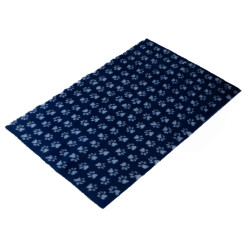 BUBA Legowisko antypoślizgowe DRY BED 28mm granat w błękitne łapki A14