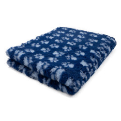 BUBA Legowisko antypoślizgowe DRY BED 28mm granat w błękitne łapki A14