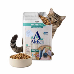 Althea Superpremium Hairball Cat Ryby Drób 400g