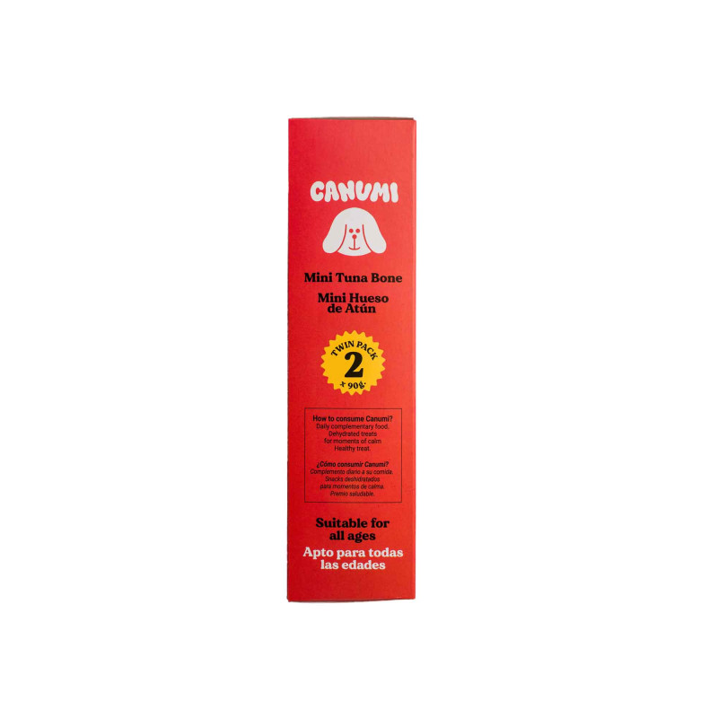 CANUMI Twin Treats – Mini Kość z Tuńczyka przysmak dla Psa 2x70g