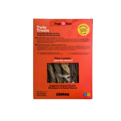 CANUMI Twin Treats – Twisty ze Skóry Dorsza przysmak dla Psa 2x70g