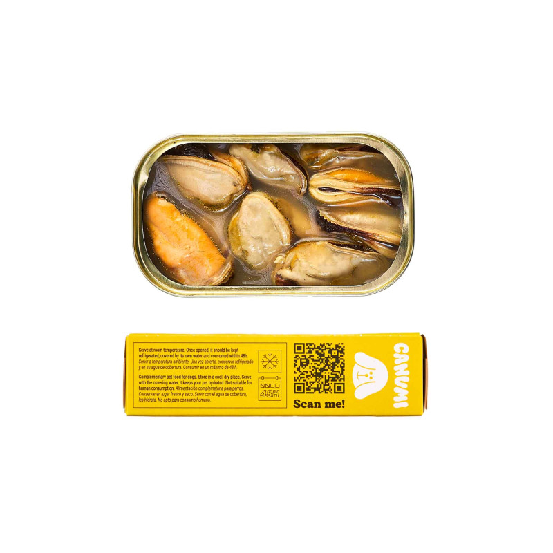 CANUMI Małże Nowozelandzkie dla Psa 120g