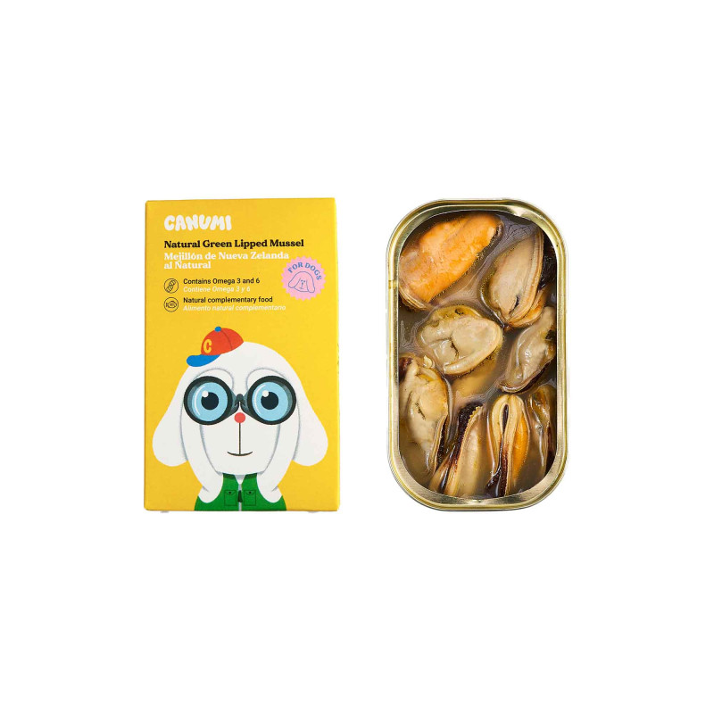 CANUMI Małże Nowozelandzkie dla Psa 120g