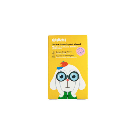 CANUMI Małże Nowozelandzkie dla Psa 120g