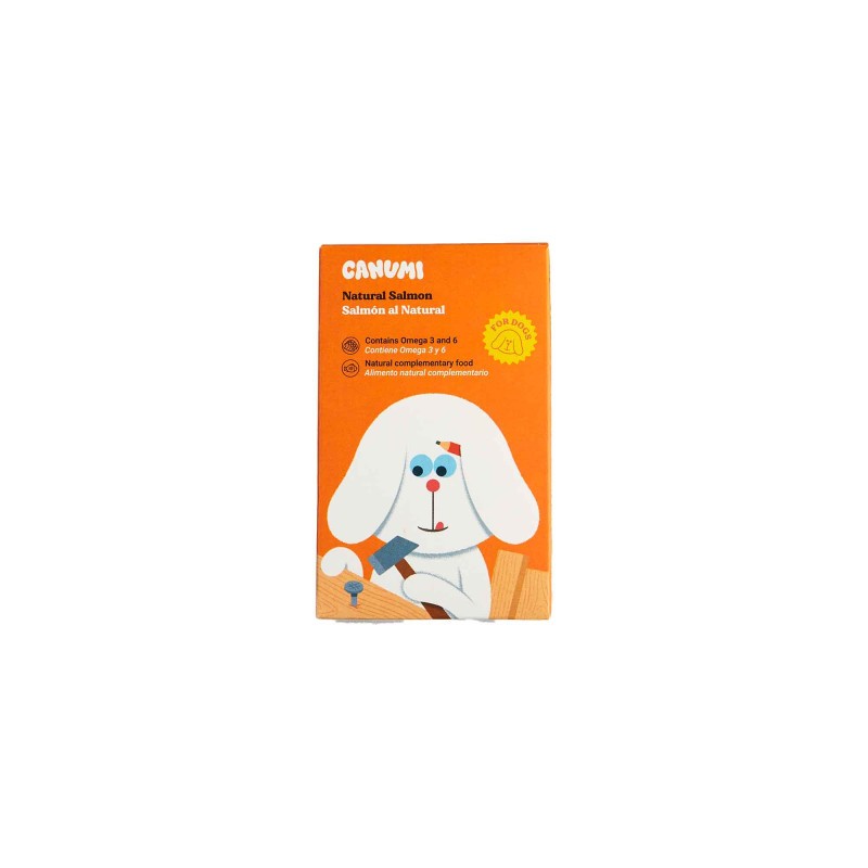 CANUMI Naturalny Łosoś dla Psa 120g