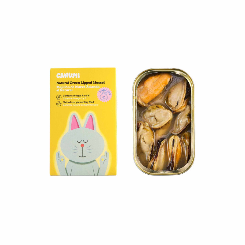 CANUMI Małże Nowozelandzkie dla Kota 90g