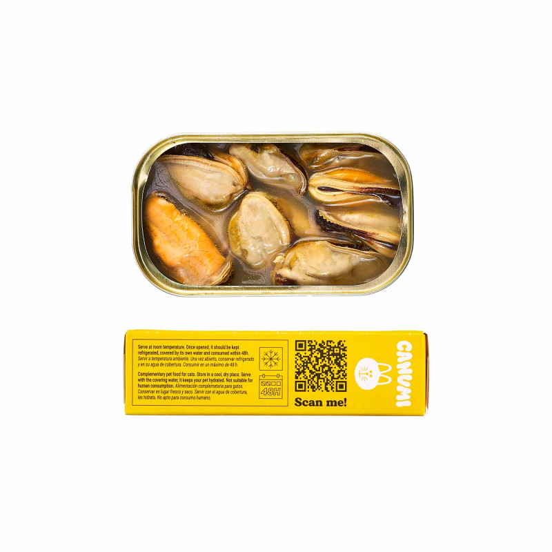 CANUMI Małże Nowozelandzkie dla Kota 90g