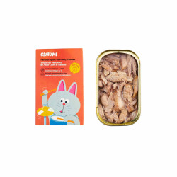 CANUMI Kawałki Lekkiego Brzucha Tuńczyka dla Kota 120g