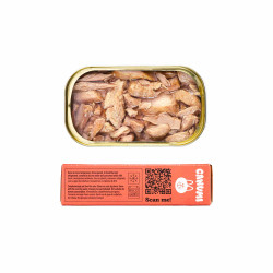 CANUMI Kawałki Lekkiego Brzucha Tuńczyka dla Kota 120g