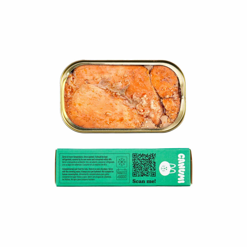 CANUMI Naturalna Wątróbka Żabnicy dla Kota 120g