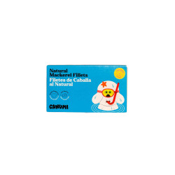 CANUMI Naturalne Filety z Makreli dla Psa 90g