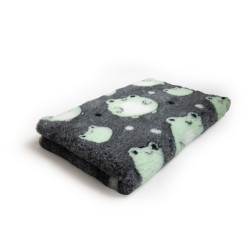 BUBA Legowisko antypoślizgowe DRY BED 28mm żaby szare A297