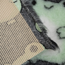 BUBA Legowisko antypoślizgowe DRY BED 28mm żaby szare A297