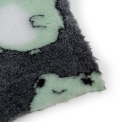 BUBA Legowisko antypoślizgowe DRY BED 28mm żaby szare A297