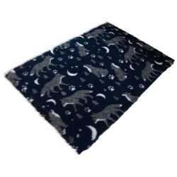 BUBA Legowisko antypoślizgowe DRY BED 28mm wilki granatowe A313