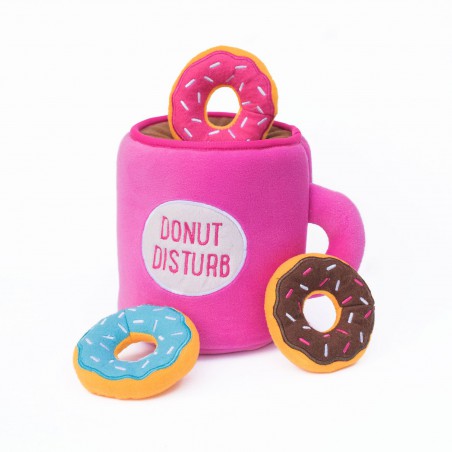 ZippyPaws pluszowa norka Kawa z donutami ZP866