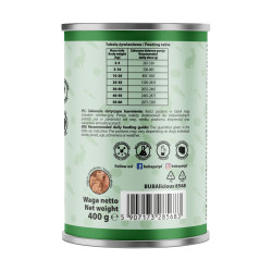 BUBAlicious mono karma dla psa SENSITIVE 400g KRÓLIK 8568