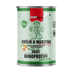 BUBAlicious mono karma dla psa SENSITIVE 400g KRÓLIK 8568