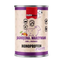 BUBAlicious mono karma dla psa 400g Puppy JAGNIĘCINA 6368