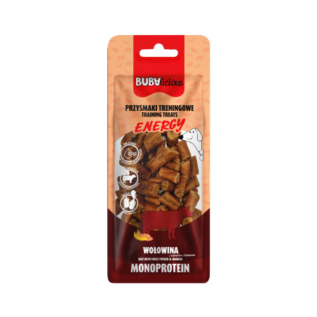 BUBAlicious More Meat treserki 70g Energy wołowina 6278