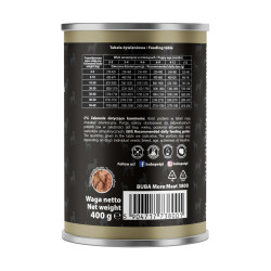 BUBAlicious More Meat mono karma dla szczeniąt Pure Line 400g PUPPY SARNA 3800