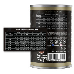 BUBAlicious More Meat mono karma dla szczeniąt Pure Line 400g PUPPY SARNA 3800